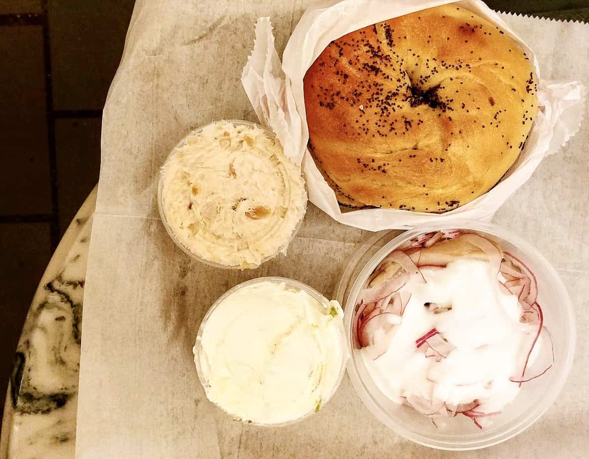 EssABagel NYC Me and My Traveling Hat