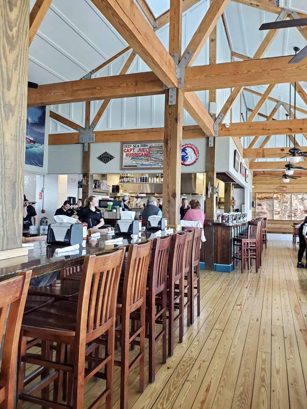 Frying Pan Seafood Restaurant Southport, NC Me and My Traveling Hat