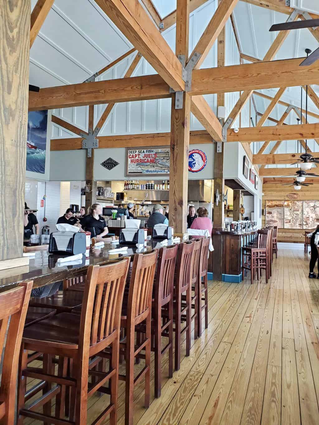 Frying Pan Seafood Restaurant Southport, NC Me and My Traveling Hat