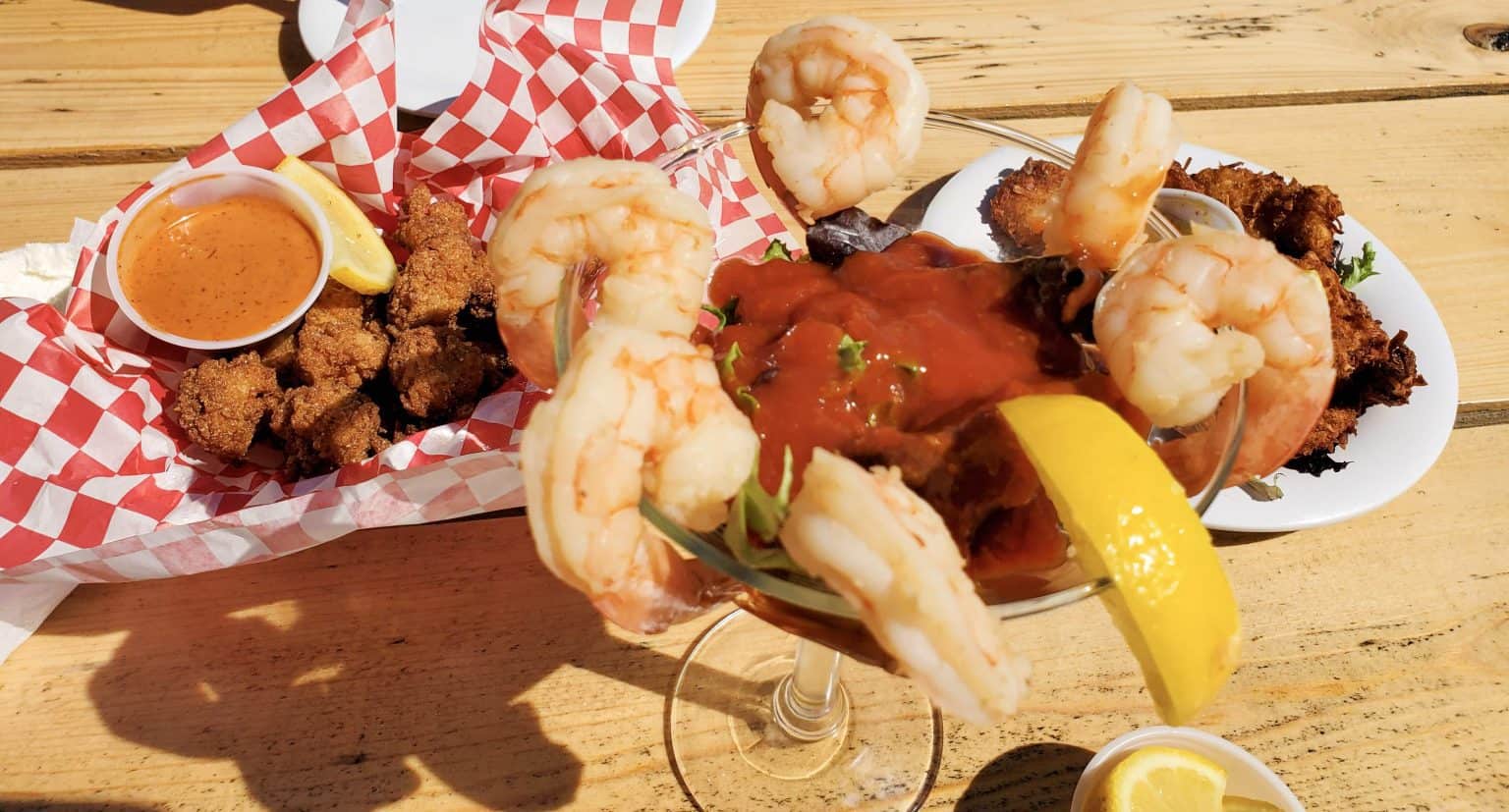 Frying Pan Seafood Restaurant Southport, NC Me and My Traveling Hat